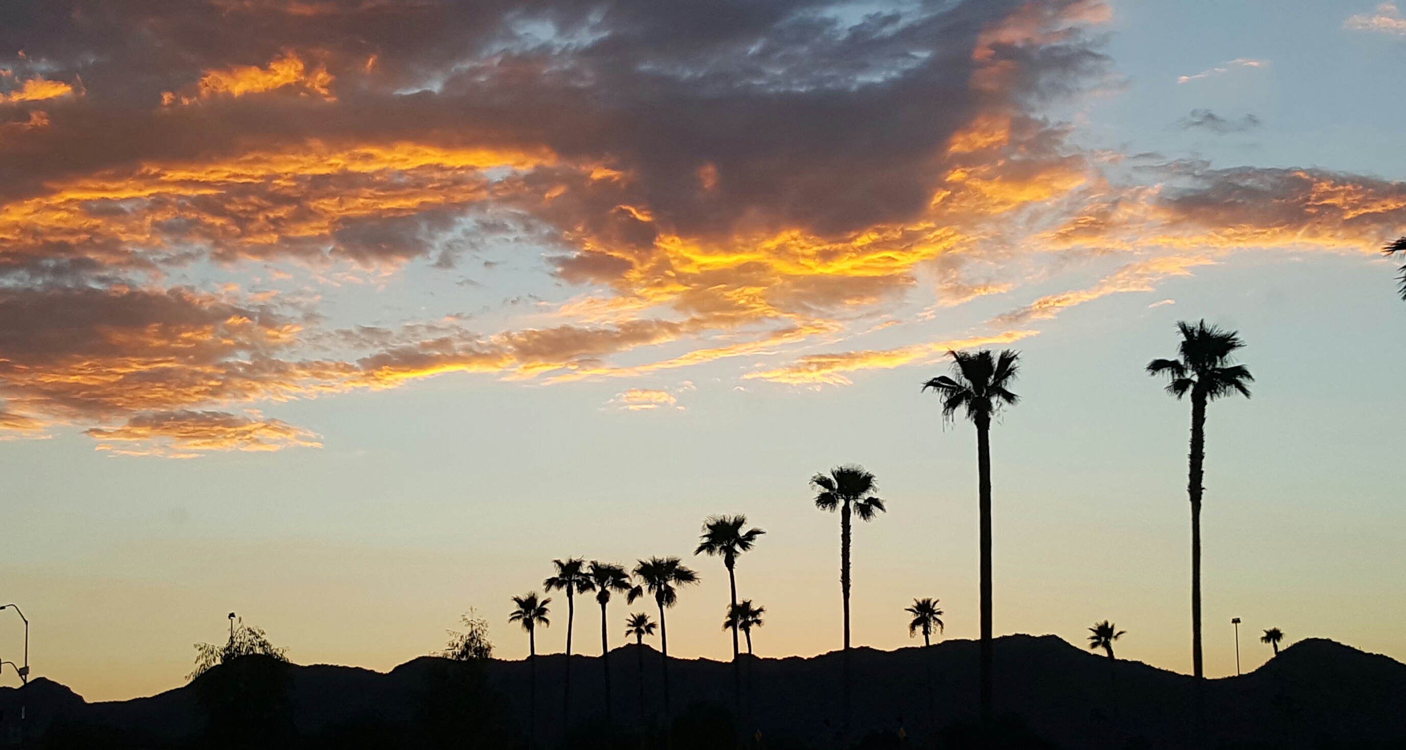 Sunset over Tempe, Arizona