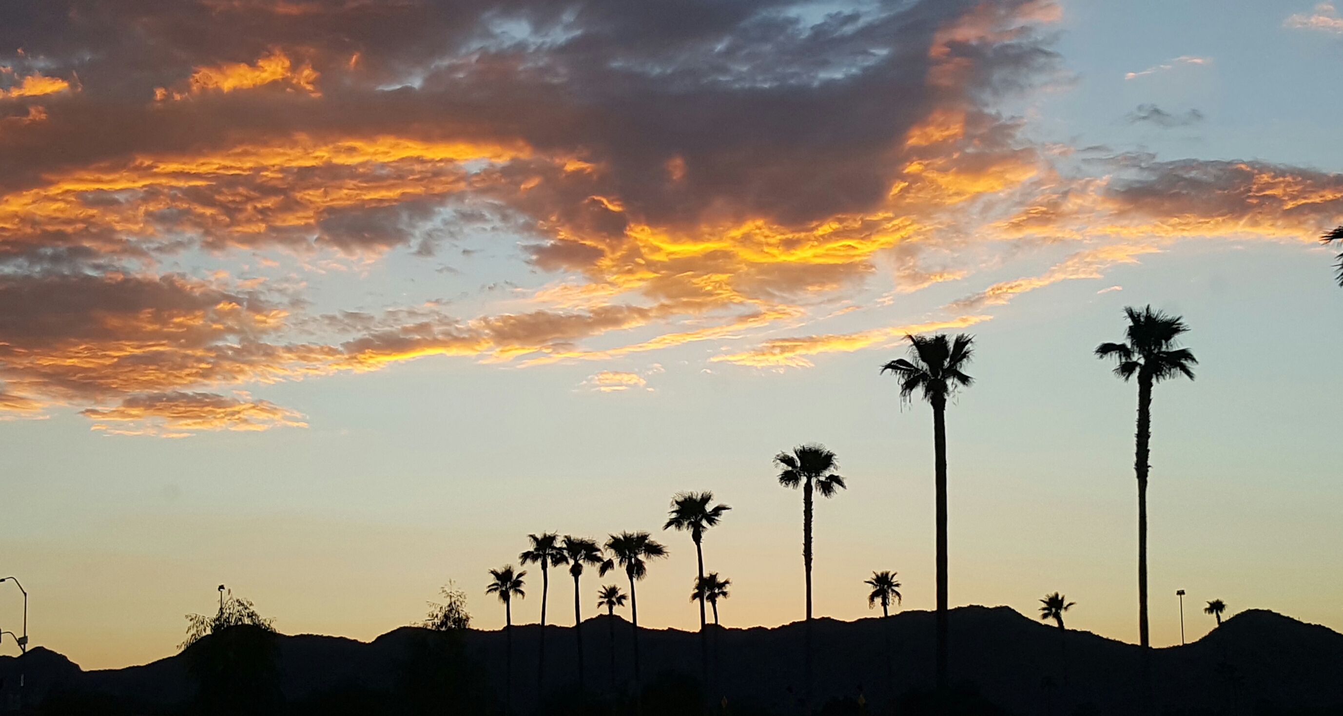 Sunset over Tempe, Arizona