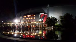 NFL Arizona Cardinal's football stadium in Glendale, AZ