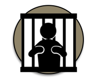 person in jail for DUI icon